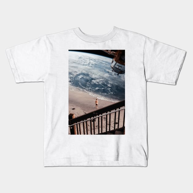 Interstellar Kids T-Shirt by thezairul